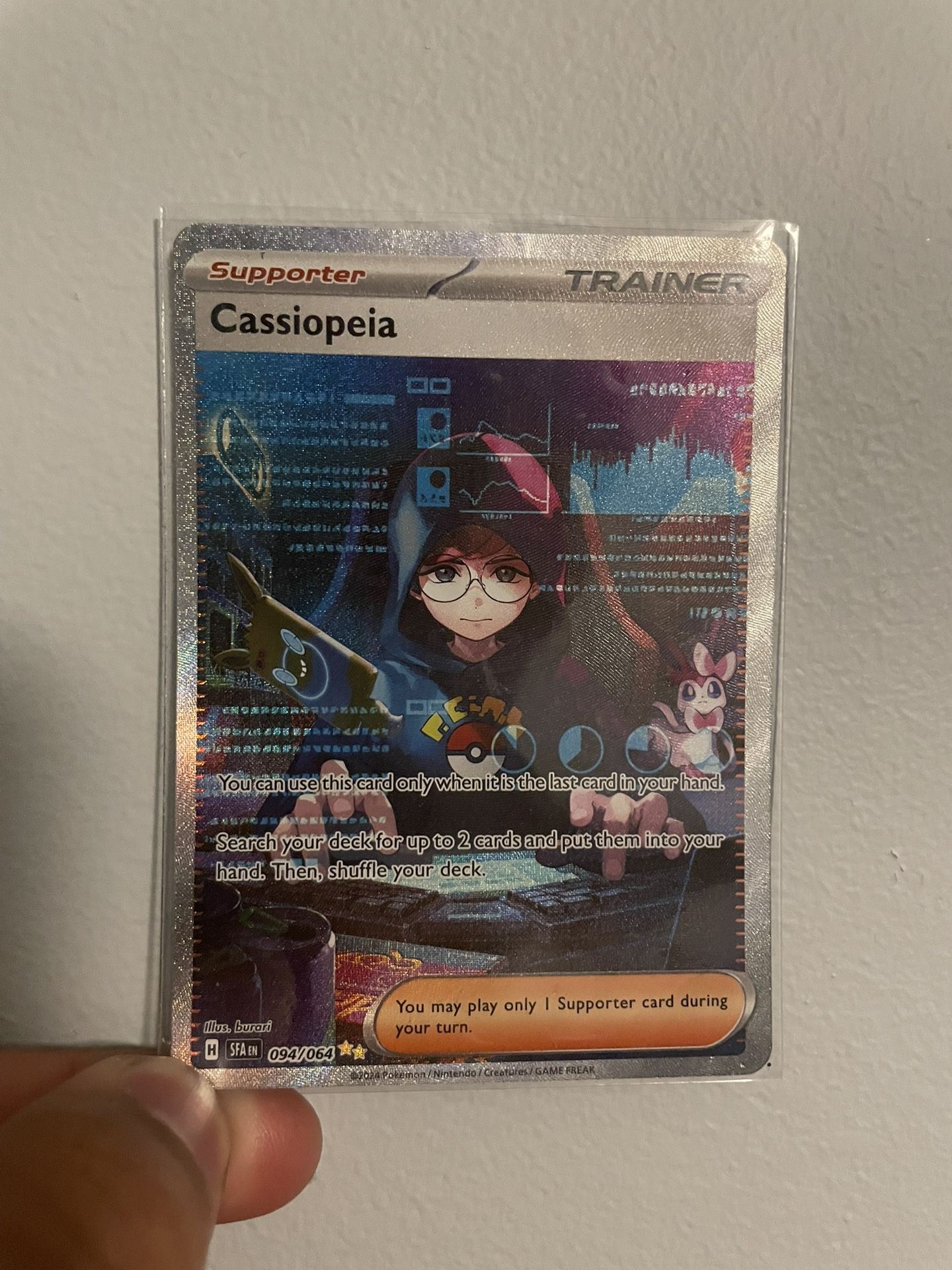 Cassiopeia Pokémon Trainer Card