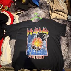 Vintage Band Shirts: Def Leppard, Iron Maiden, QUEEN