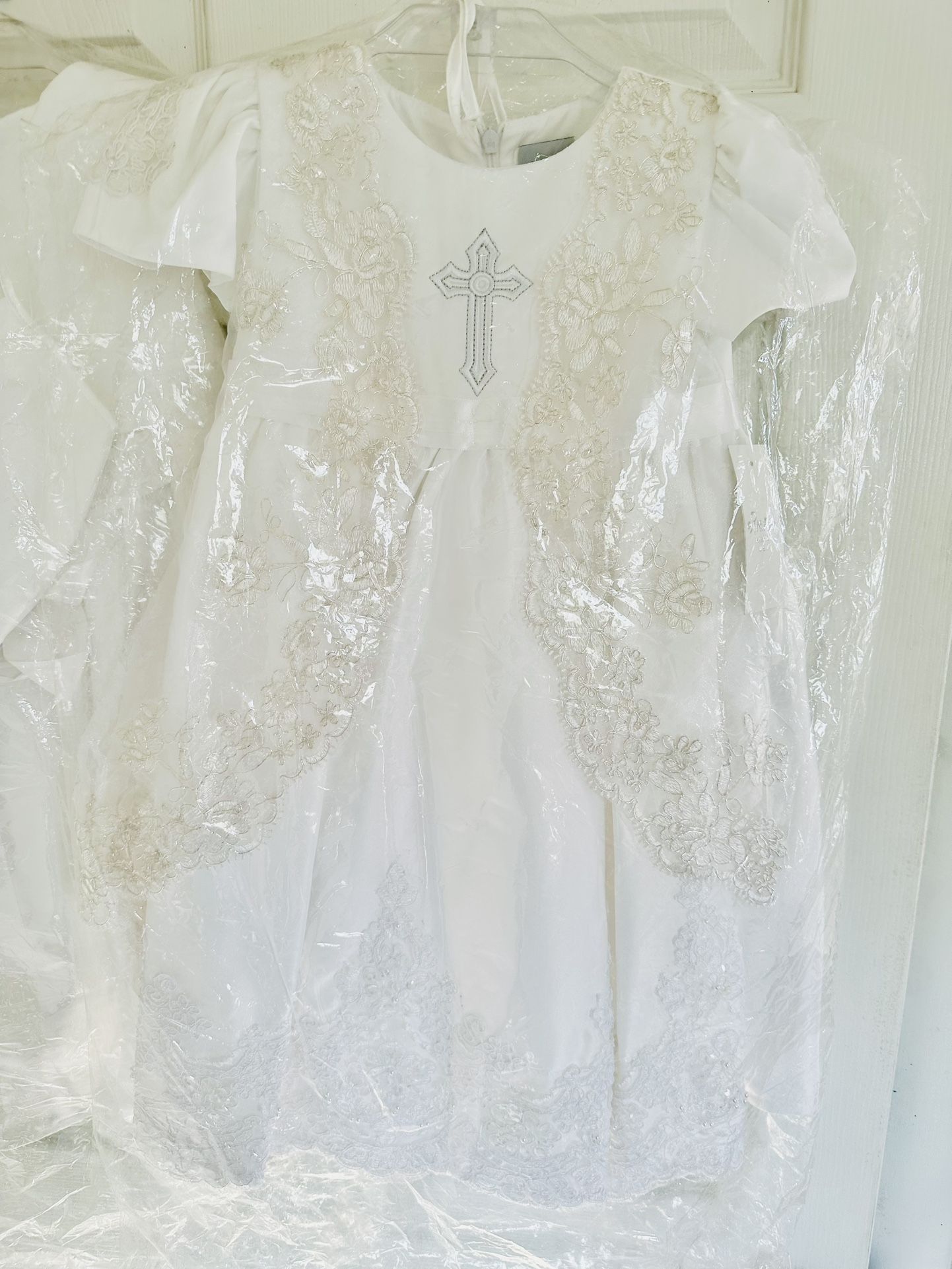 New Baptism Dress Size 3t And 4t