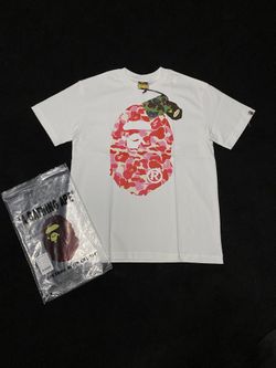 BAPE ABC Pink Camo Big Ape Head