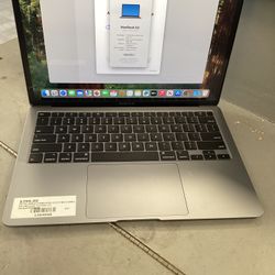 Apple Mackbook Air (A2179) 1.1ghz I3 Memory 8gb Laptop 