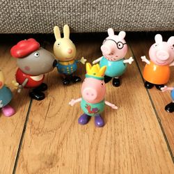 Peppa Pig Figures Fontana Pickup.