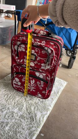 Hawaiian Print Luggage 