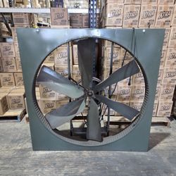 Industrial Grade Heavy Duty Belt Drive Fan 48" Warehouse Exhaust