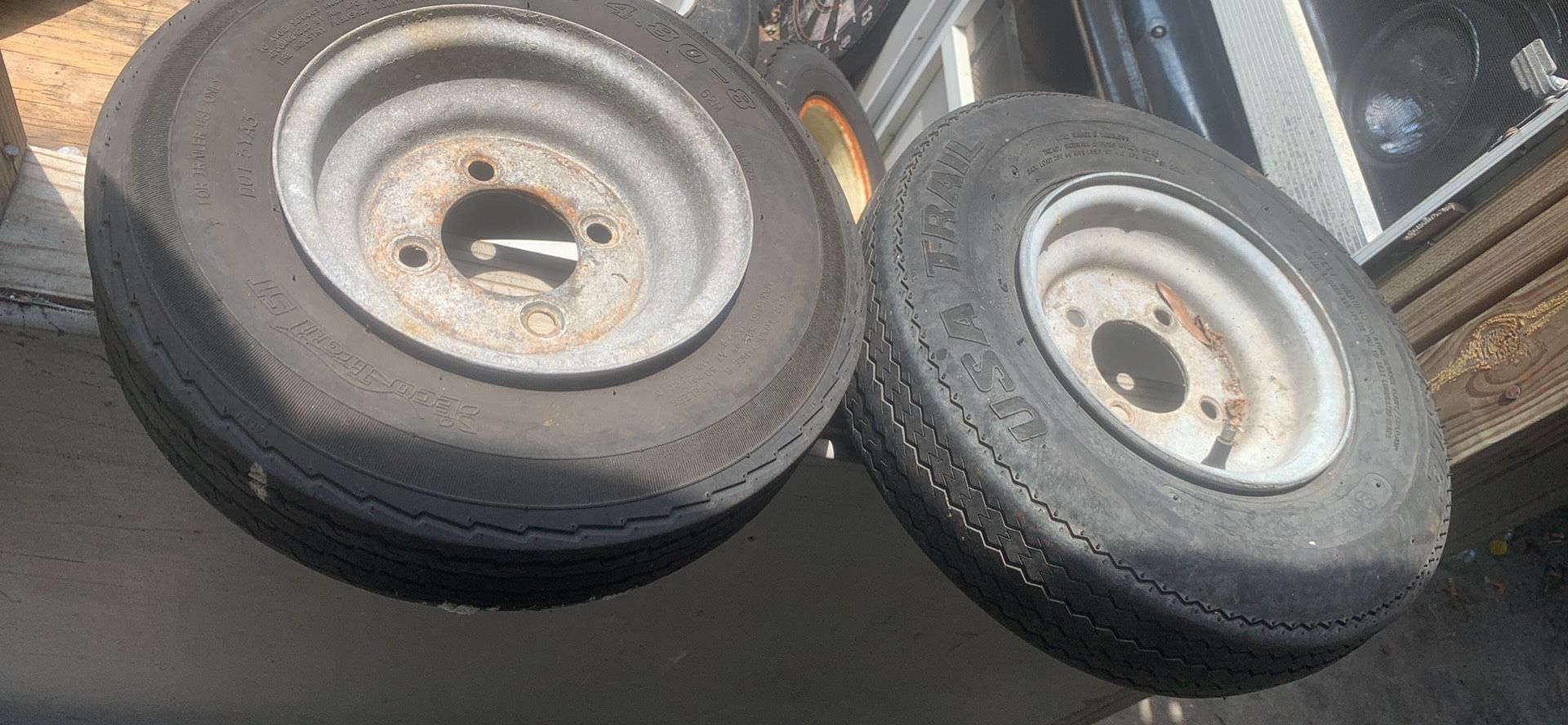 Small Boat Trailer Tires