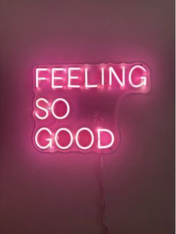 Feeling So Good Neon Sign - Pink