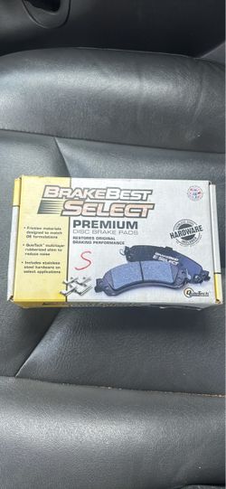 BrakeBest Select disc brake pads (FRONT)