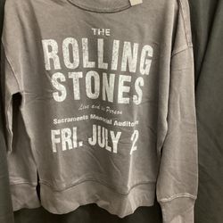 Rolling Stones lightweight sweatshirt