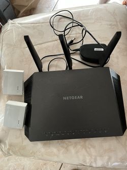 Nighthawk R7000 Router & Tp Link Powerline Ethernet Adapters