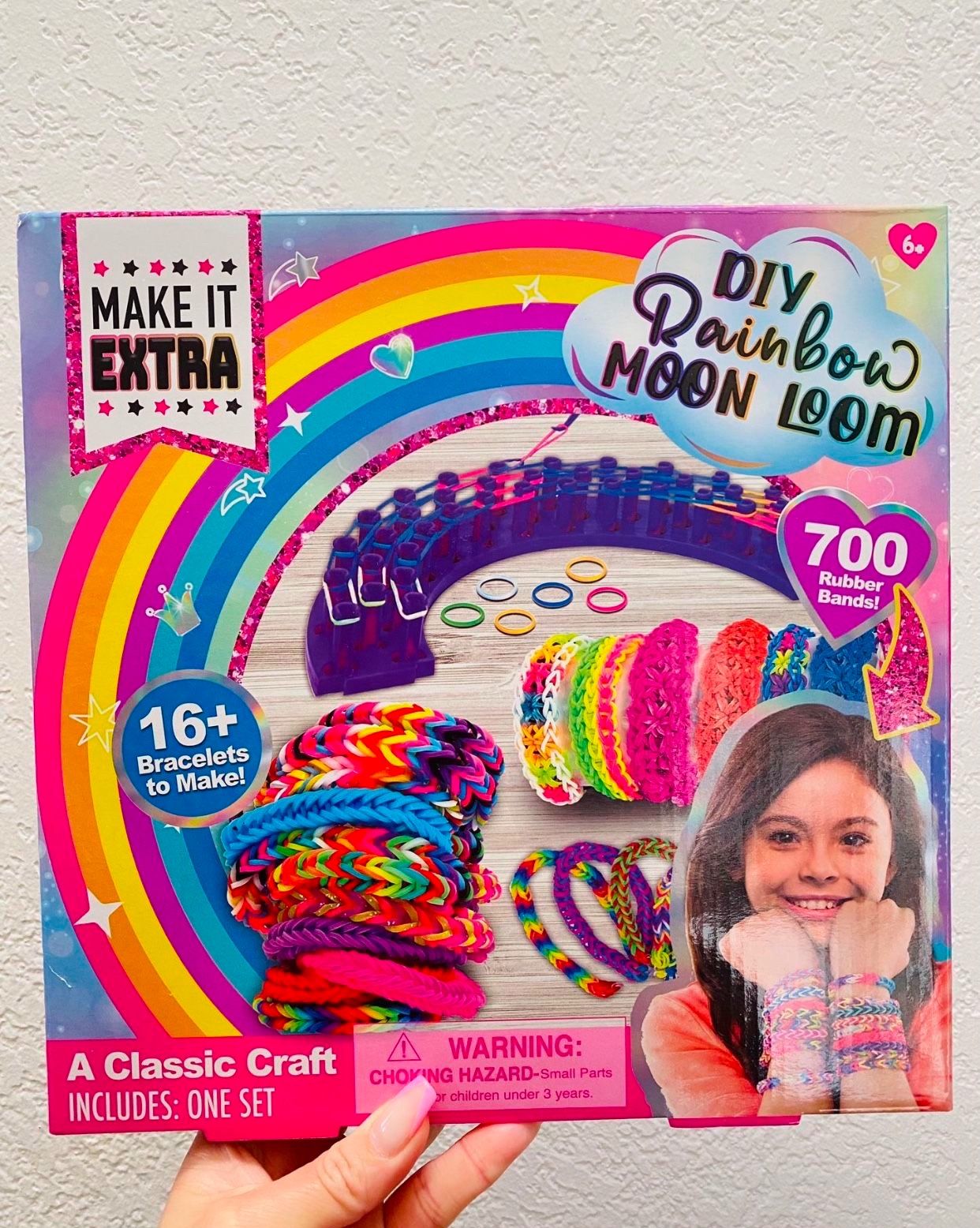 New DIY Rainbow Moon Loom 🌈💖✨😃 🎁🎄🦌✨🎅🏻♥️