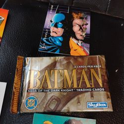 1994 * Batman - Saga Of The Dark Trading Cards For Sale