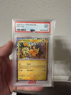 Pikachu M23 #006 – PSA 9
