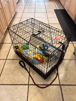Dog Crate with medium