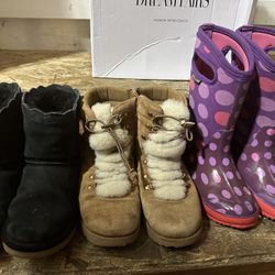 Use Rain boot Size 13  And Ugg Shoes Size 12 And Size 13