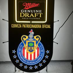 Chivas De Guadalajara Neón Sign 