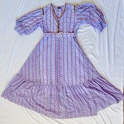 Purple sequin evening dress, formal gown, guest gown, for graduation, dinner and wedding