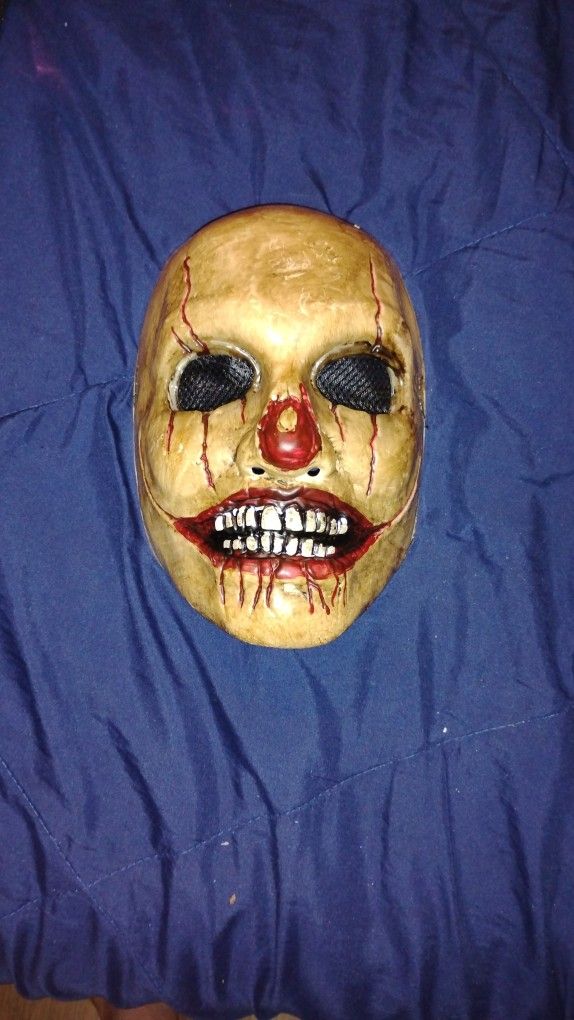 Scary Clown Halloween Mask