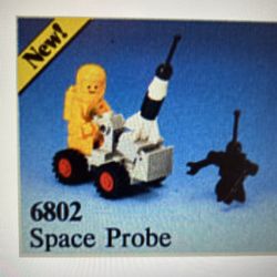 1986 Lego Set 6802 “Space Probe” (x2)