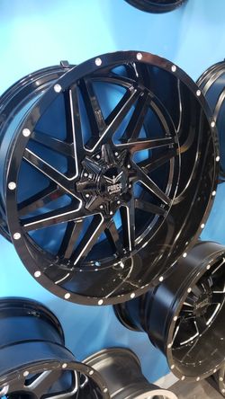 24x12 Force f01 wheels (We finance up to 12 months no interest no money down)