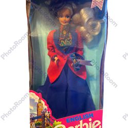 Barbie 1991 English Doll Of The World 