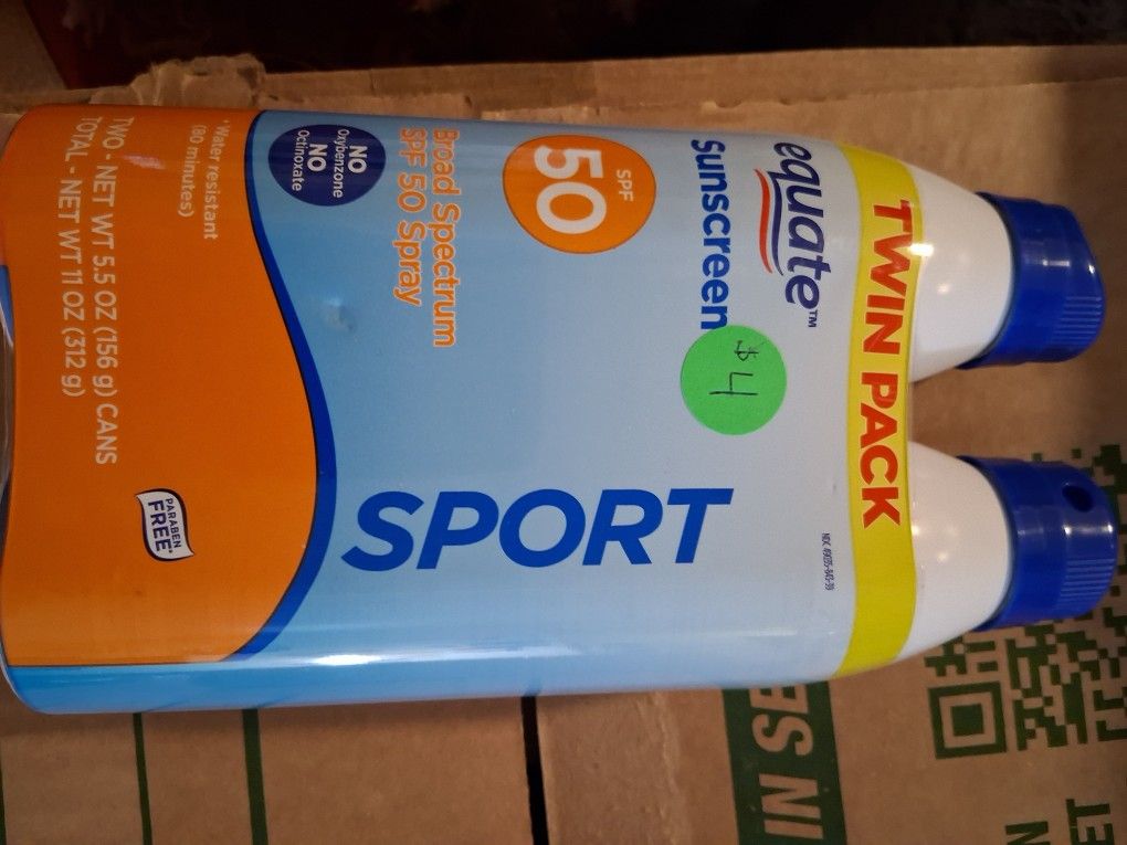New. Twin Sunscreen SPF 50