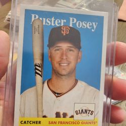 Buster Posey Baseball Cards Lot 