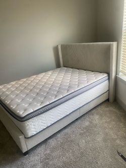 Queen Mattress and bed frame