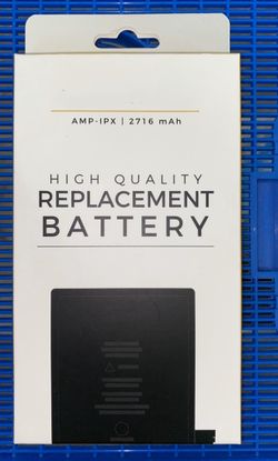 IPHONE X ~ HIGH QUALITY (REPLACEMENT BATTERY)