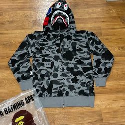 Bape Zipup (Gray) S
