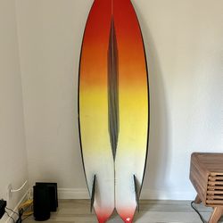 5’11 Twin keel Fish Surfboard
