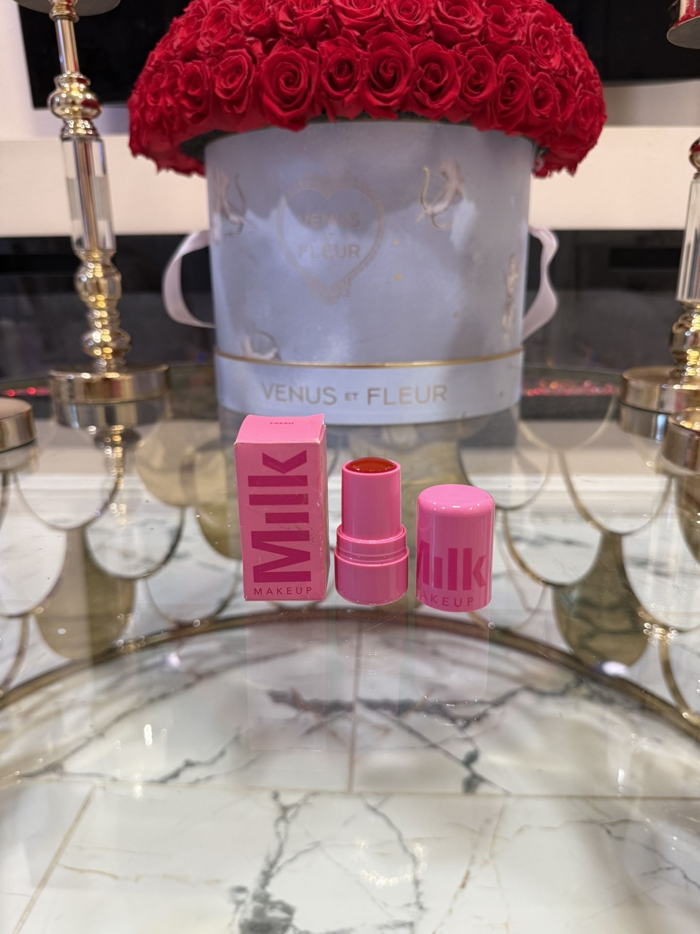 MILK MAKEUP  Cooling Water Jelly Tint Lip + Cheek Blush Stain