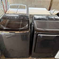 Samsung Washer And Electric Dryer HE 5.0&7.4 CUFT 