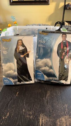 Brand new Nun and Priest Halloween costume