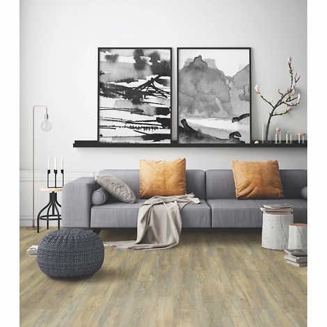 Mohawk Home Canyon Creek Oak Waterproof Rigid Vinyl Flooring Featuring –  RJP Unlimited