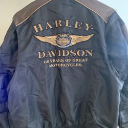 Harley Davidson Special Edition 110 Years Nylon Jacket $100 Cash