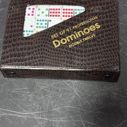 Dominoes Set Of 91 Professional Double Twelve
