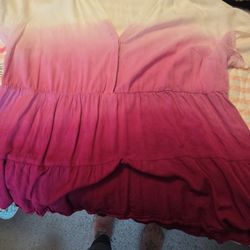 Pink Ombre Blouse