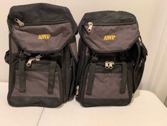 Two AWP Heavy Duty Backpacks