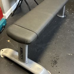 Preowned Cybex commercial Flat Bench 