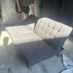 Modern Tufted Futon Sofa Bed