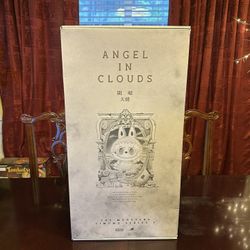 POP MART Zimomo Angel in the Clouds Plush Doll Vinyl Face