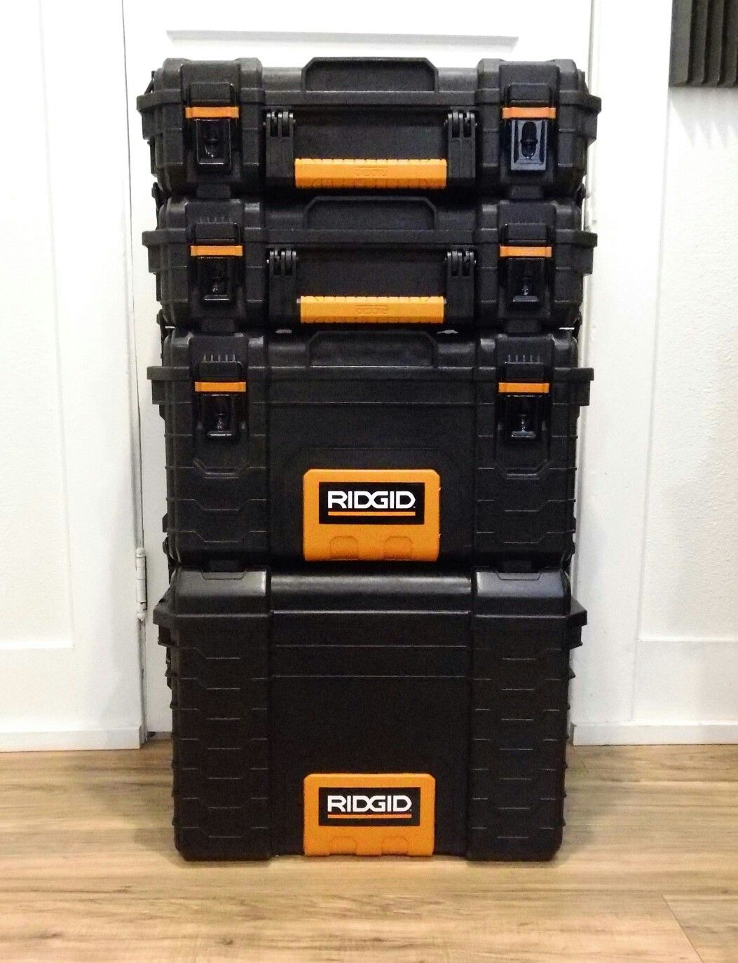 Ridgid Stacking Tool Box Set