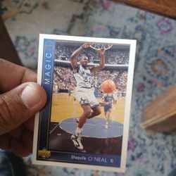 1993 Upper Deck Shaquille O Neal Rookie Card # 300 , Mint 