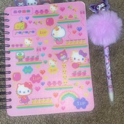 Hello Kitty And Friends Journal And Pen Set