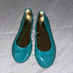 NEW! Super Cute Women’s BONGO Teal Blue Flats - Size 7.5