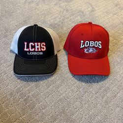 Langham Creek H.S. Lobos Fitted Hats