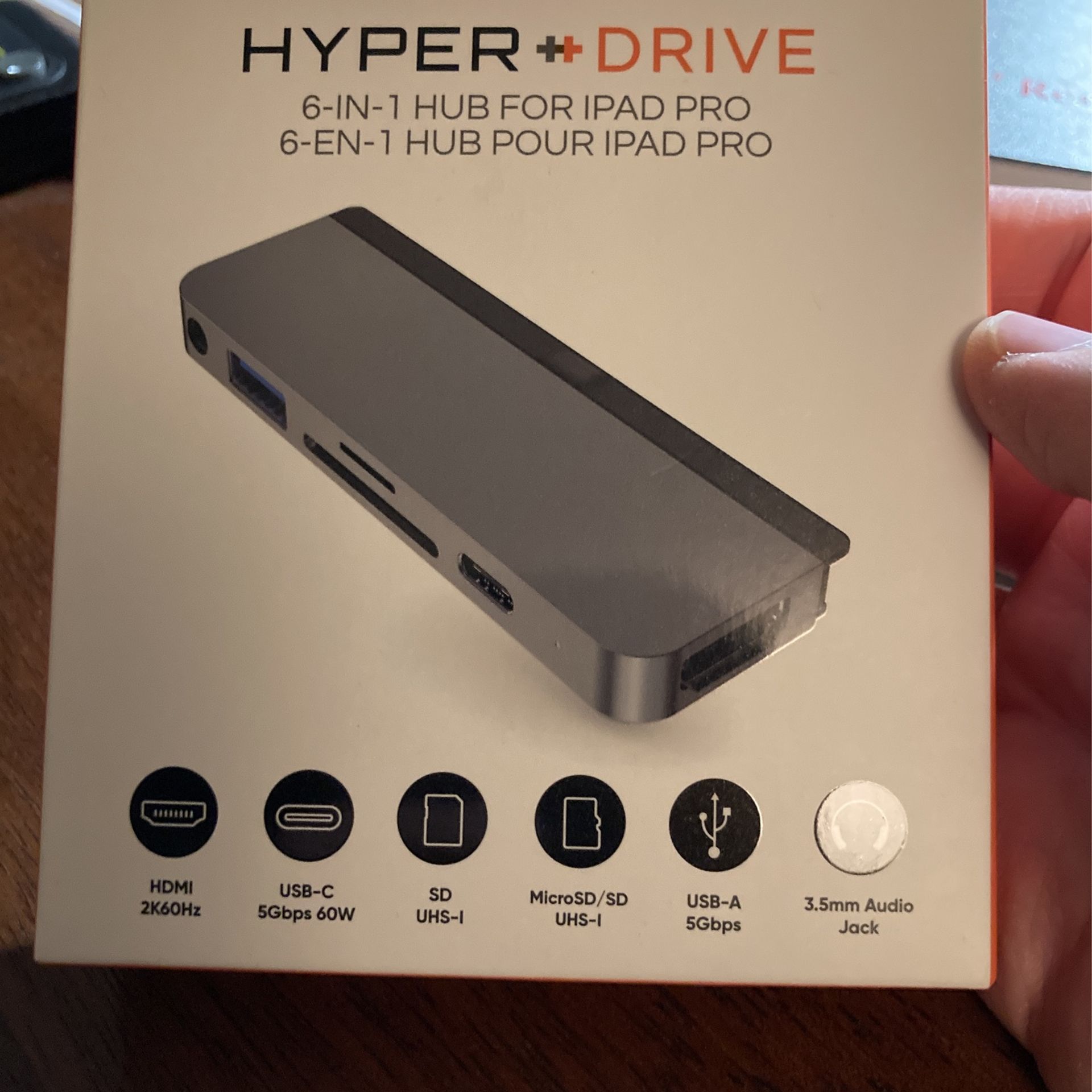 iPad Hyper ++ Drive 6-In-1 Hub