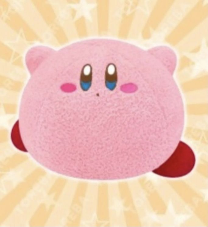 Kirby Fluffy - Full Belly Plushie