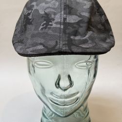 Goorin Black & Grey Camouflage Flat Cap