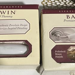 Baldwin Porcelain Door Hardware  – 2 Pieces